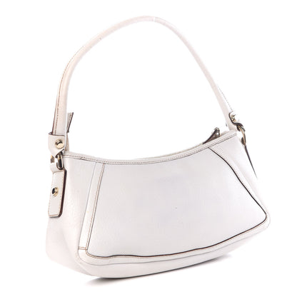 Gucci Calfskin D Ring Abbey Pochette White 3 of 17