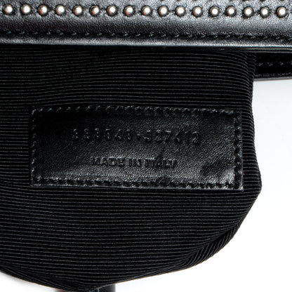 Saint Laurent Studded Leather Small Sac de Jour Carryall Black 8 of 8