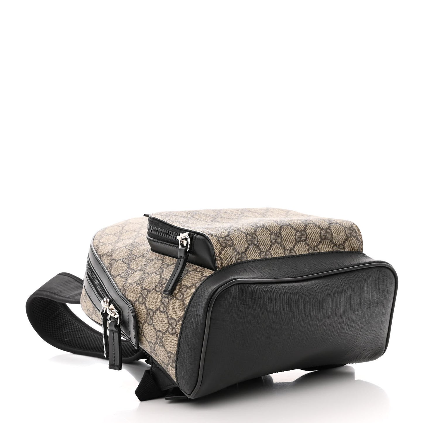 GG Supreme Monogram Small Eden Day Backpack Black