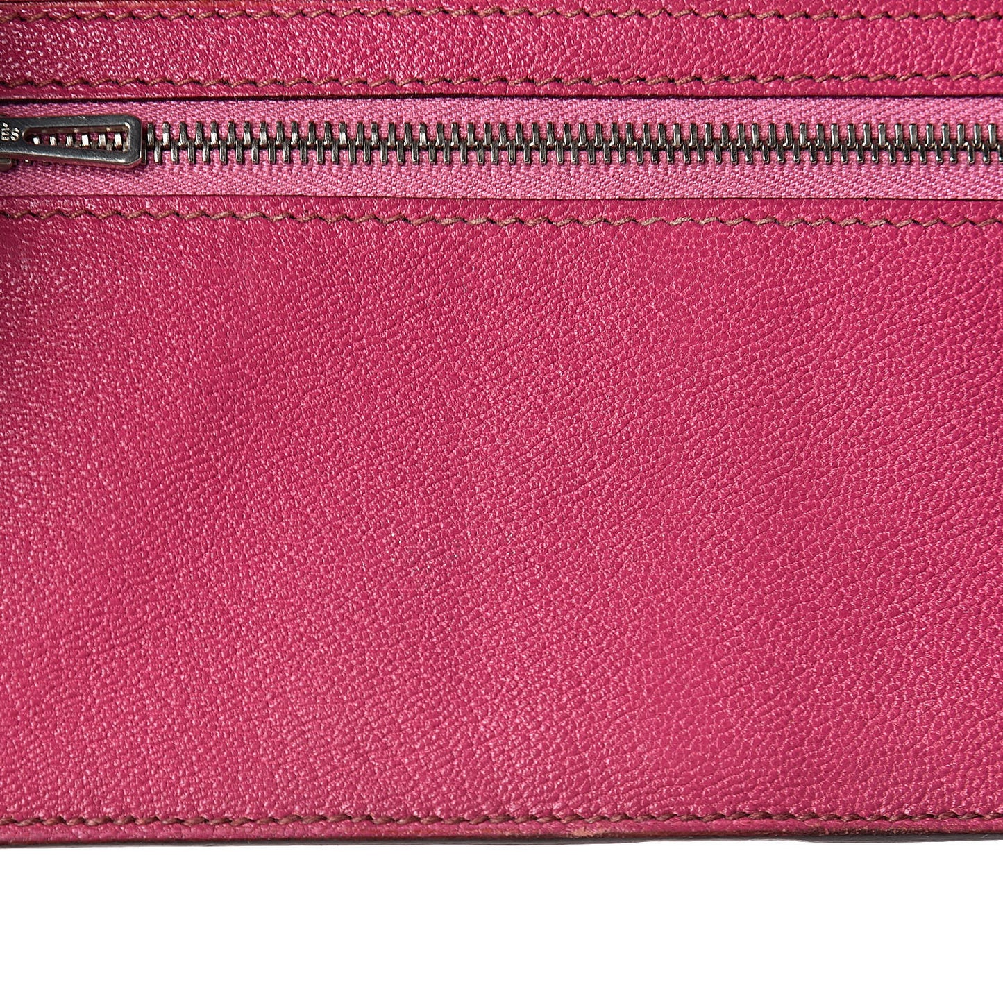 Shiny Alligator Bearn Wallet Fuchsia