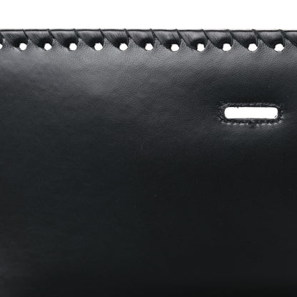 Christian Dior Calfskin Braided 30 Montaigne Chain Flap Bag Black 14 of 18