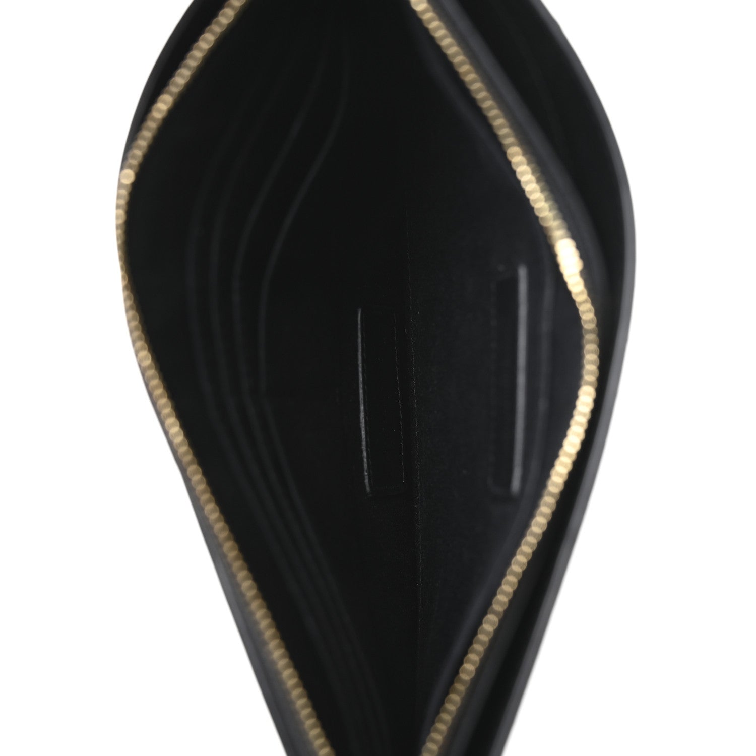 Saint Laurent New Aspen Calfskin Catherine Pouch Black 5 of 8