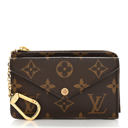 Louis Vuitton Monogram Recto Verso Card Holder Black 2 of 9