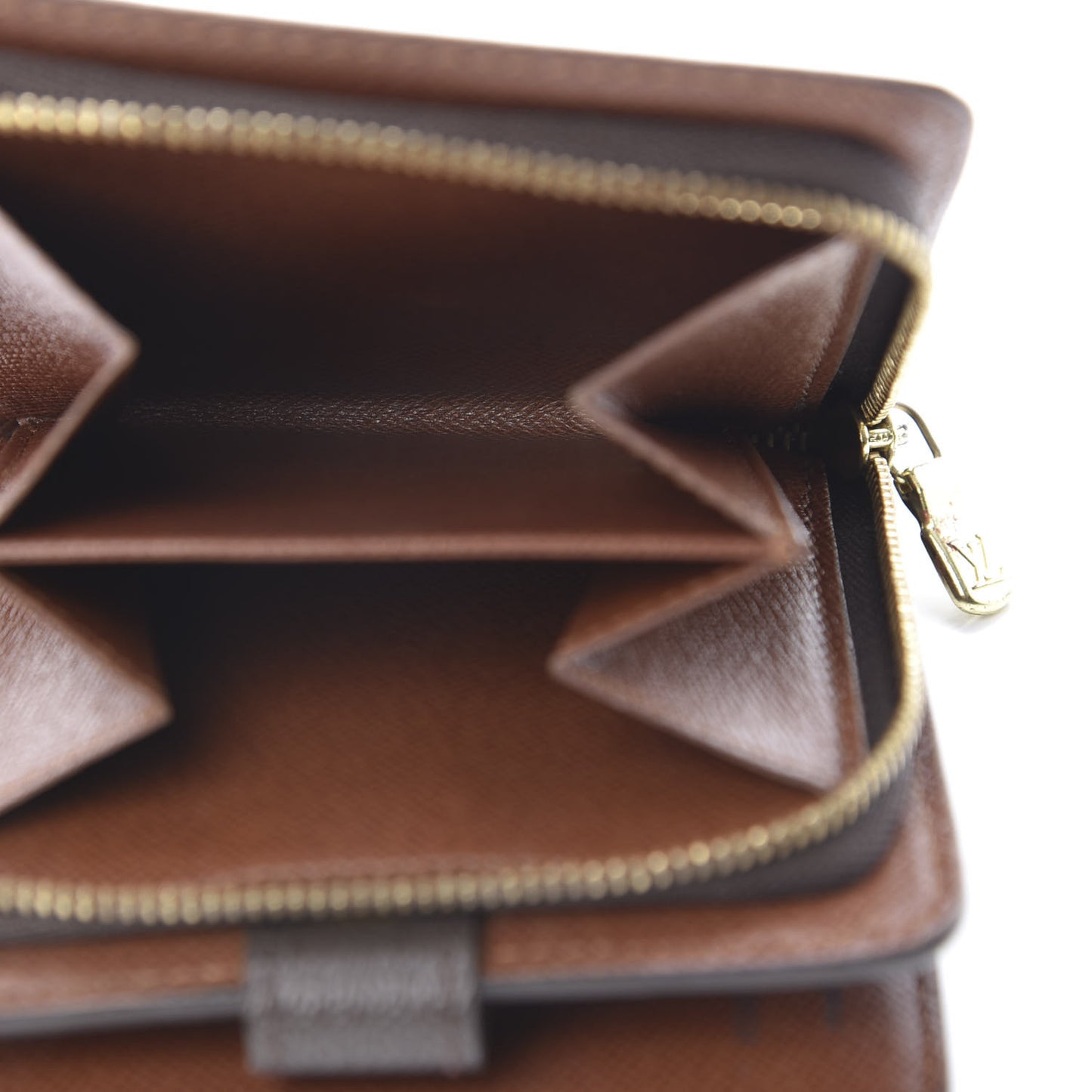 Monogram Compact Zippe Zipped Wallet