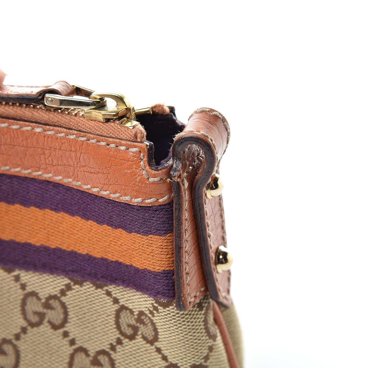 Monogram Web Pochette Orange