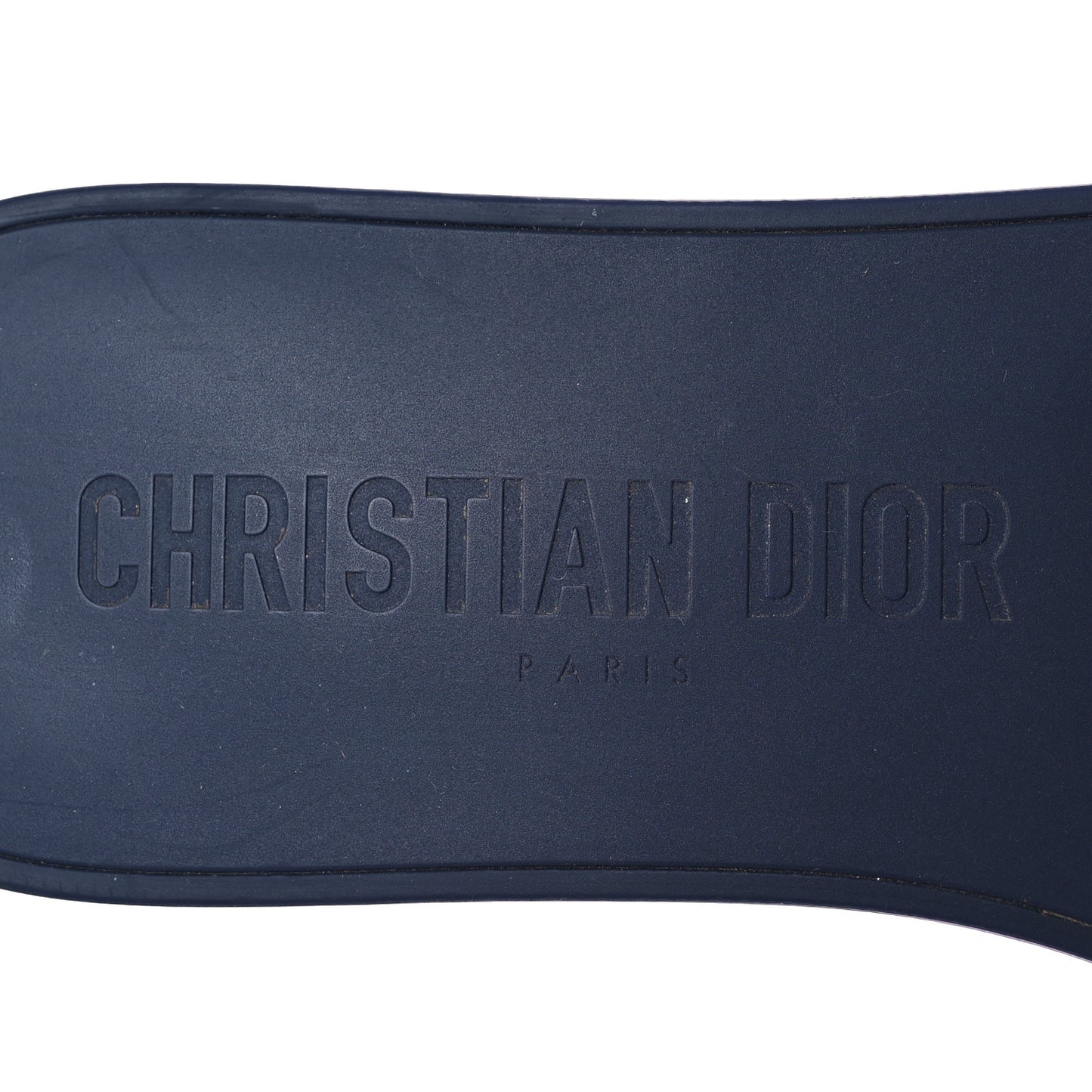 Technical Stretch Fabric Camouflage Dio(r)evolution Slide Sandals 39 Deep Blue