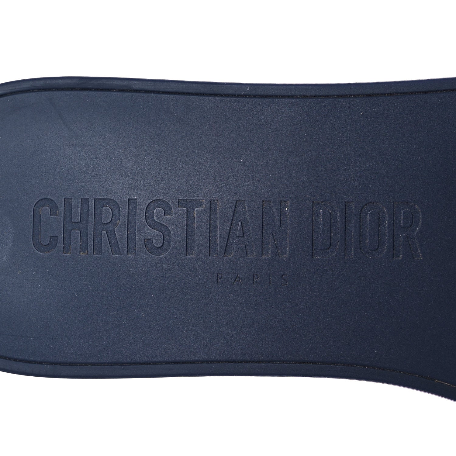 Christian Dior Technical Stretch Fabric Camouflage Dio(r)evolution Slide Sandals 39 Deep Blue 9 of 16