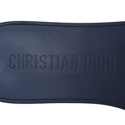 Christian Dior Technical Stretch Fabric Camouflage Dio(r)evolution Slide Sandals 39 Deep Blue 9 of 16