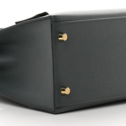 Hermes Epsom Kelly Sellier 28 Bleu Orage 9 of 16