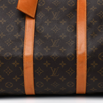 Louis Vuitton Monogram Keepall Bandouliere 55 14 of 24
