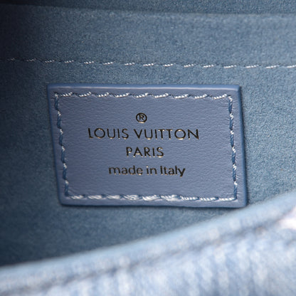 Louis Vuitton Embroidered Monogram Denim New Wave Chain MM 6 of 10
