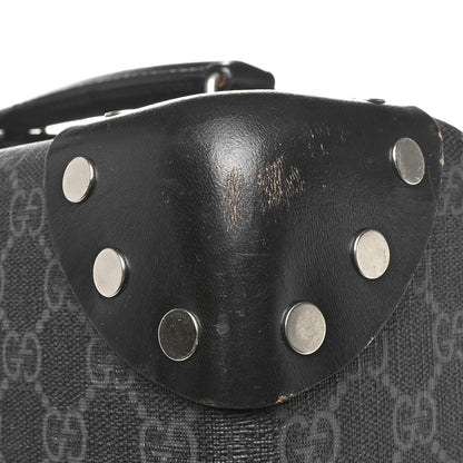 Gucci GG Supreme Monogram Globe-Trotter Carry-On Black 9 of 9