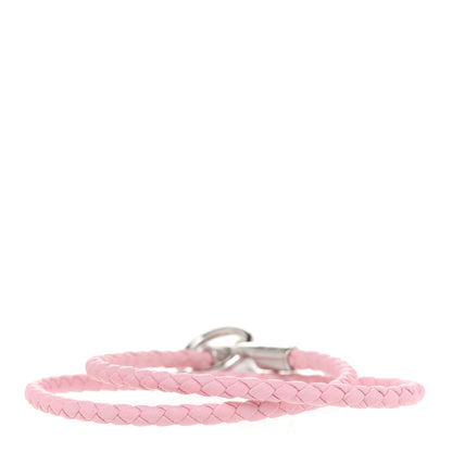 Hermes Swift Glenan Double Tour Bracelet T2 Rose Sakura 3 of 6