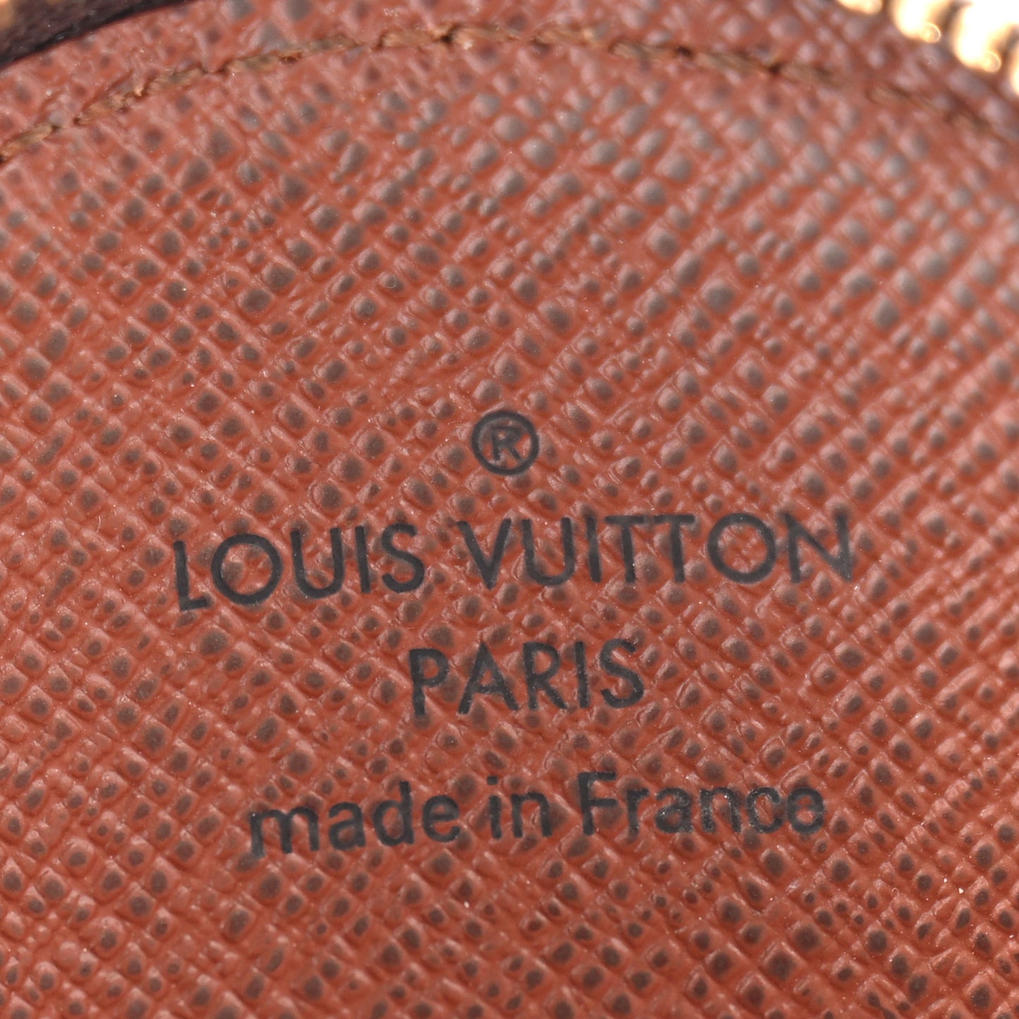 Monogram Round Coin Purse