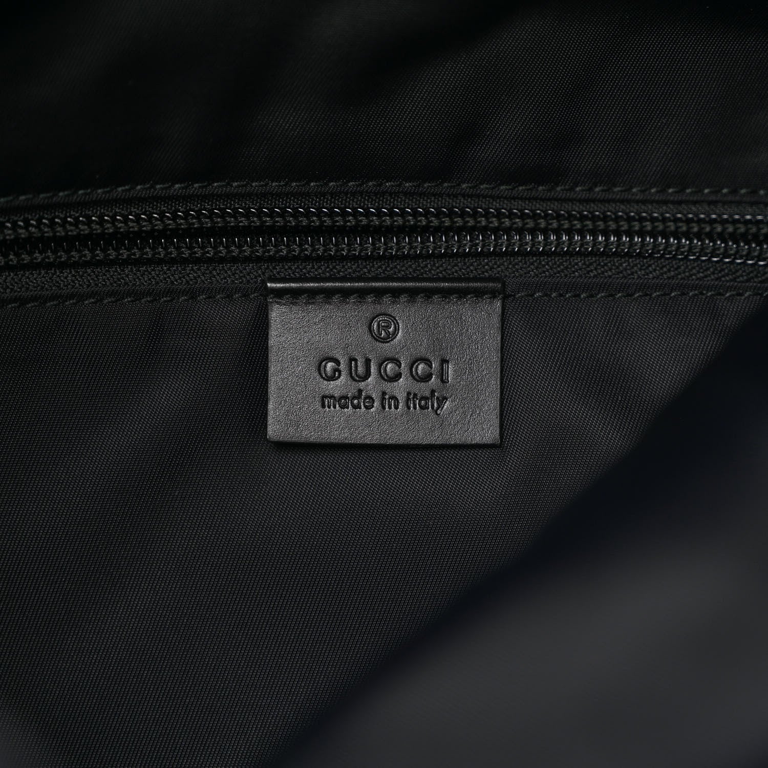 Gucci Techno Canvas Web Single Buckle Backpack Black 6 of 10