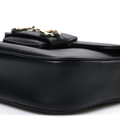Gucci Arabella Calfskin Horsebit 1955 Shoulder Bag  Black 10 of 10