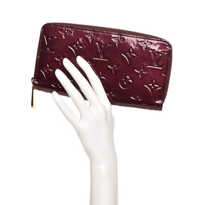 Louis Vuitton Vernis Zippy Wallet Rouge Fauviste 2 of 7