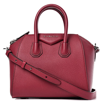 Givenchy Sugar Goatskin Mini Antigona Fig Pink 1 of 11