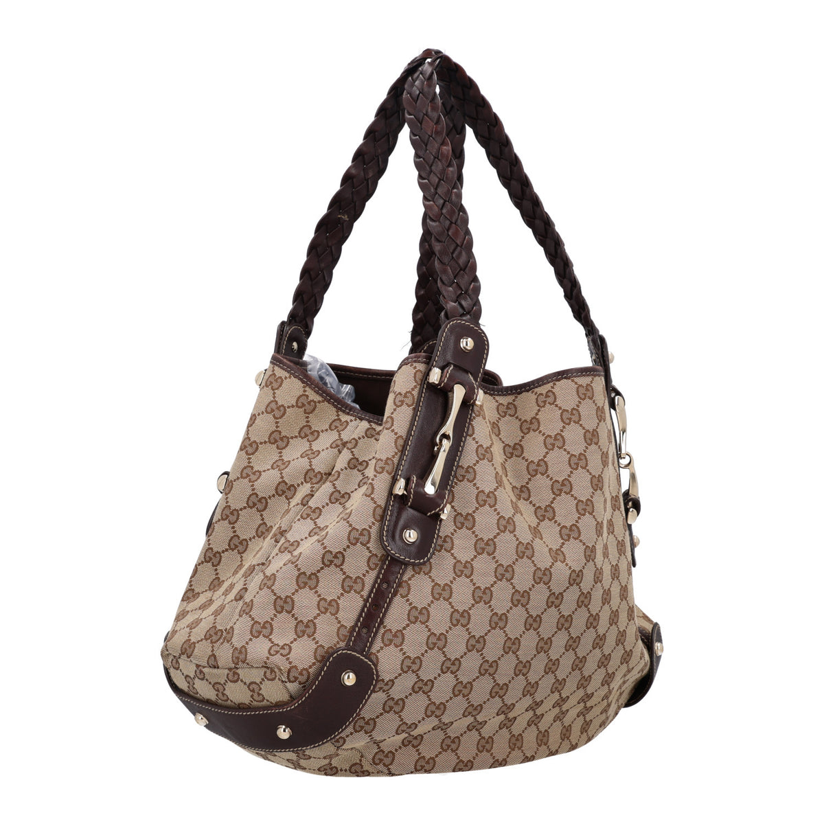 Gucci Monogram Medium Pelham Shoulder Bag Dark Brown 3 of 11