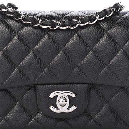 Chanel Caviar Quilted Mini Square Flap Black 10 of 11