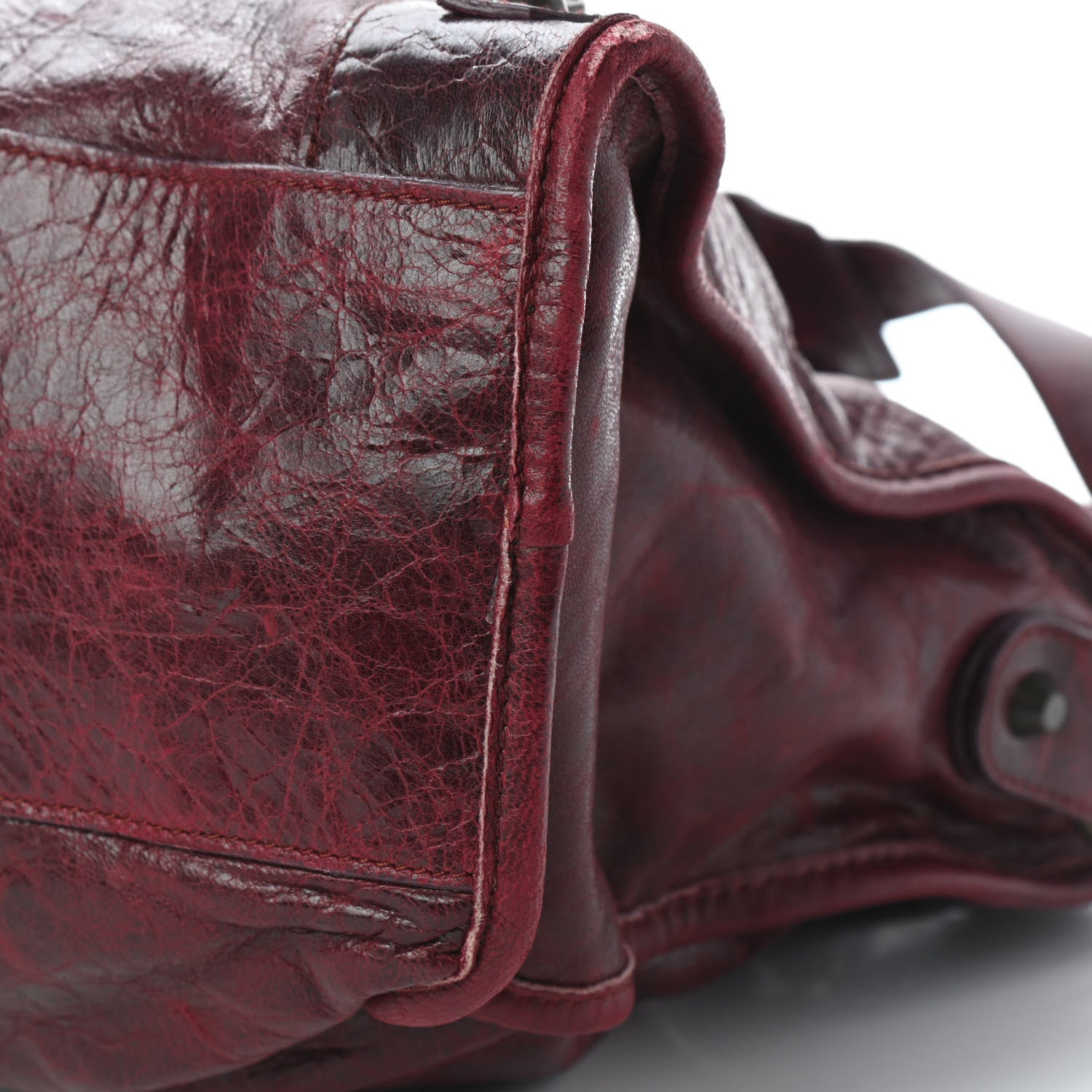 Balenciaga Chevre Classic Hardware City Bordeaux 8 of 11