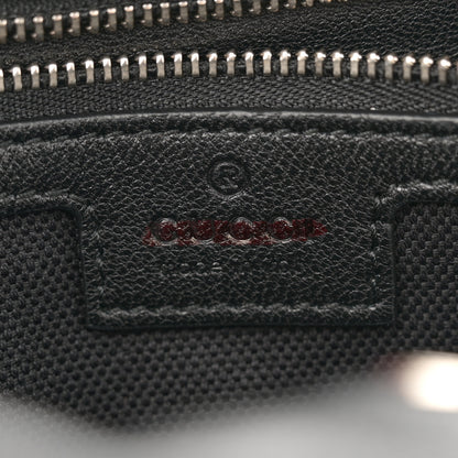 Gucci Sakai Be Green Calfskin Diagonal Stitched Small Blondie Tote Black 7 of 14
