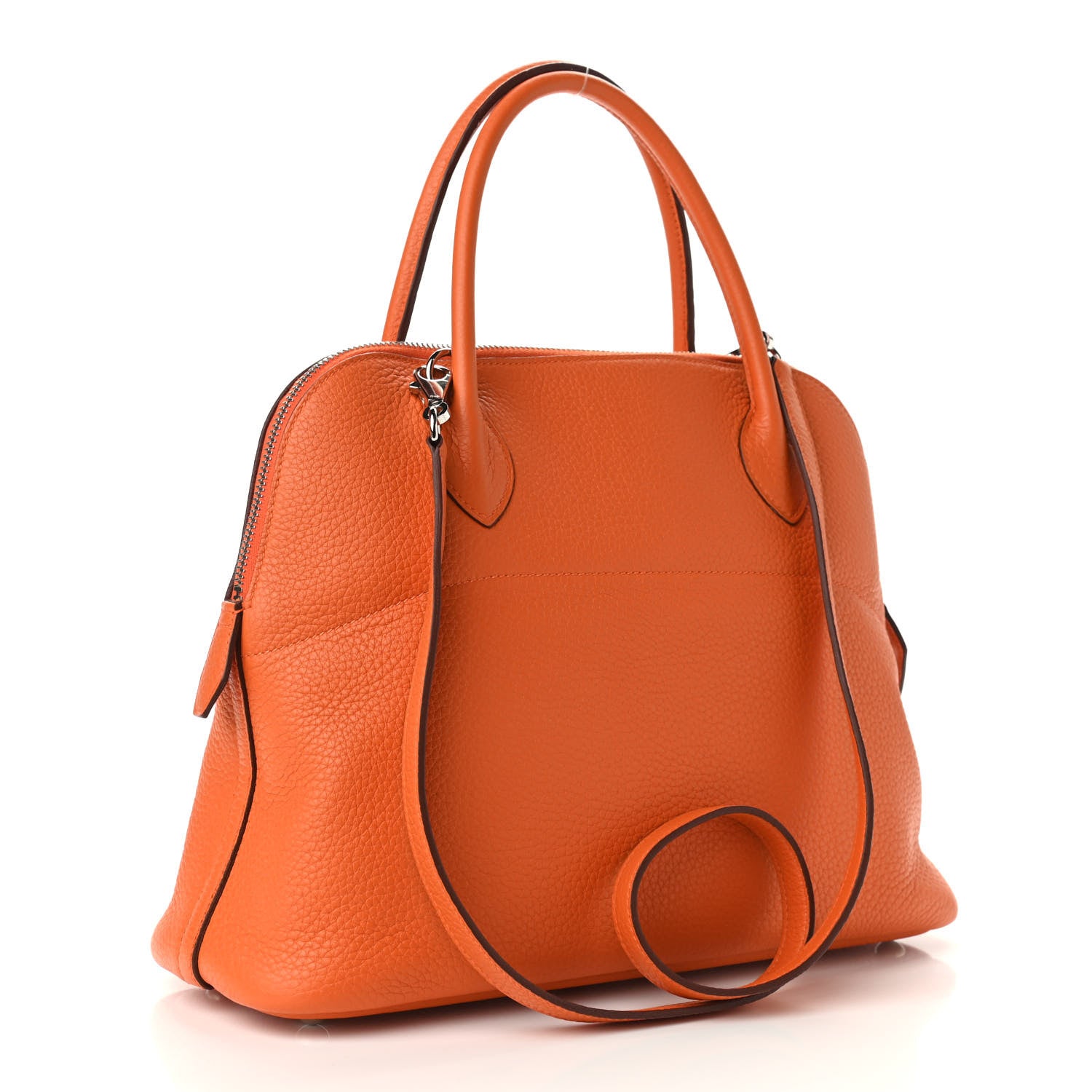 Hermes Taurillon Clemence Bolide 31 Orange 3 of 8
