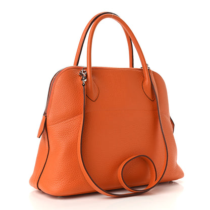 Hermes Taurillon Clemence Bolide 31 Orange 3 of 8