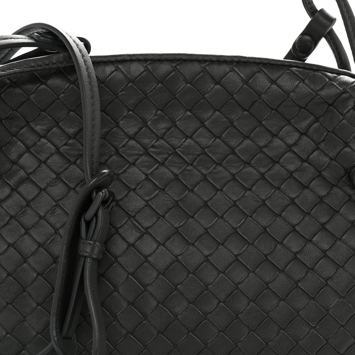 Bottega Veneta Nappa Intrecciato Nodini Crossbody Messenger New Light Grey 7 of 11