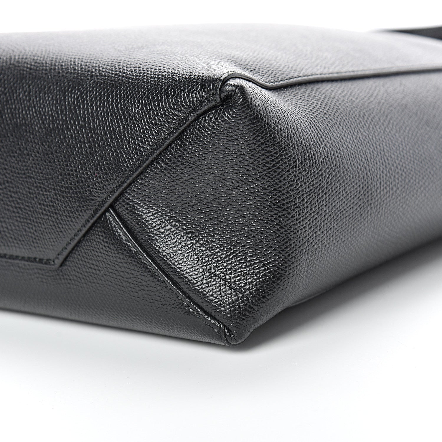Celine Grained Calfskin Small Vertical Cabas Black 10 of 12