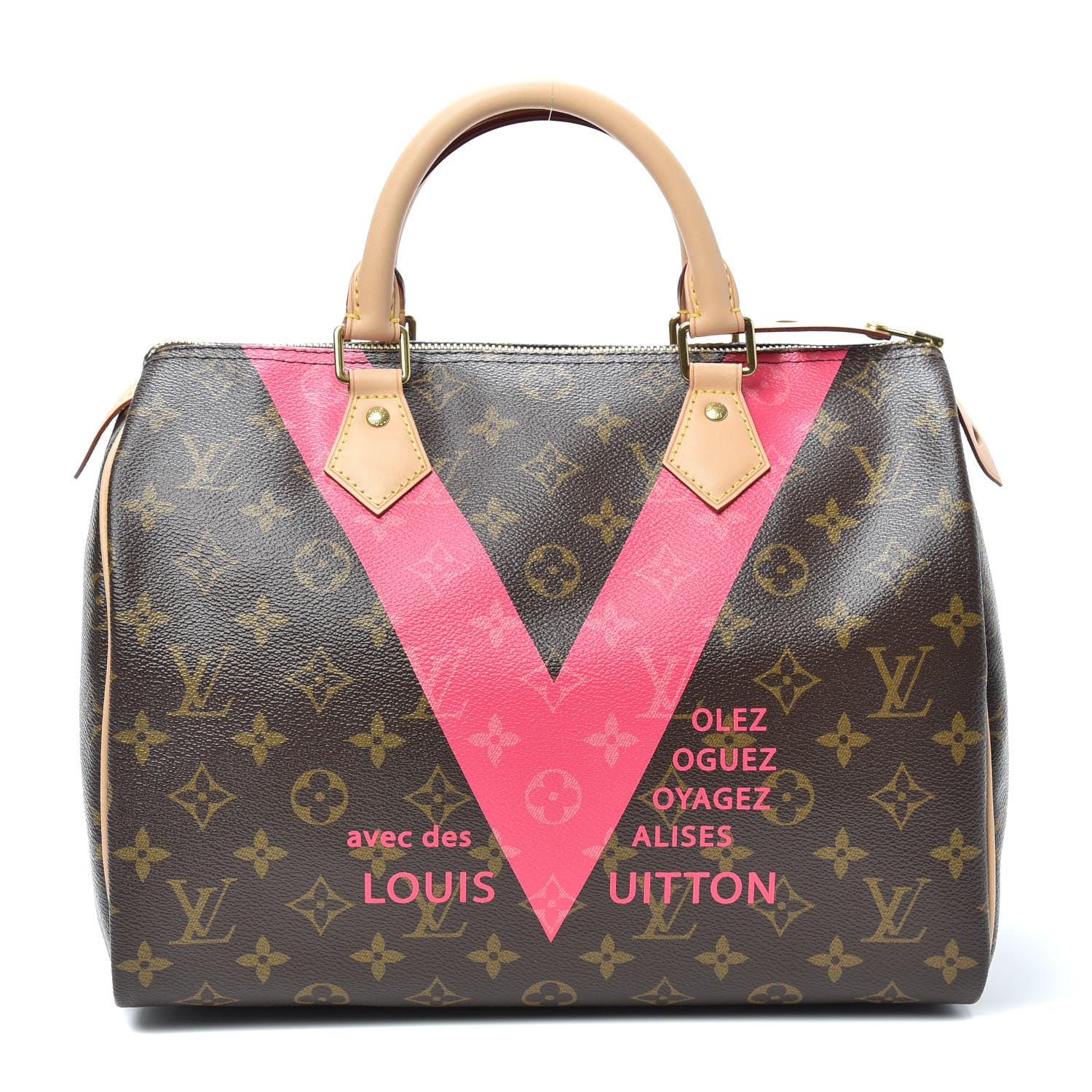 Louis Vuitton Monogram Speedy 30 V Grenade 1 of 9
