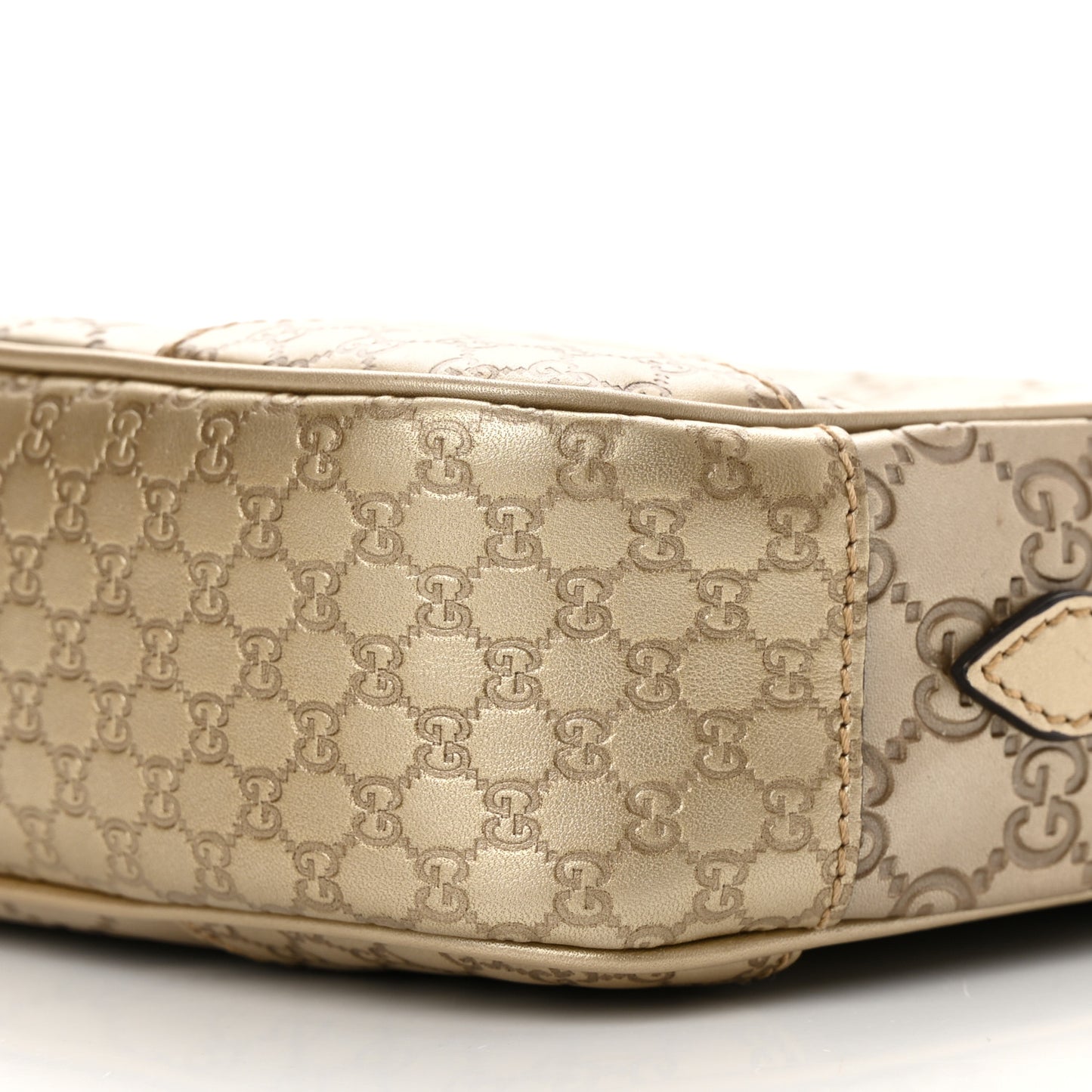 Guccissima Mini Bree Messenger Bag Gold