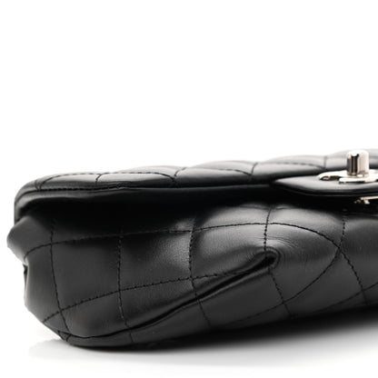 Chanel Calfskin Quilted CC Uniform Flap Belt Bag Black 10 of 11