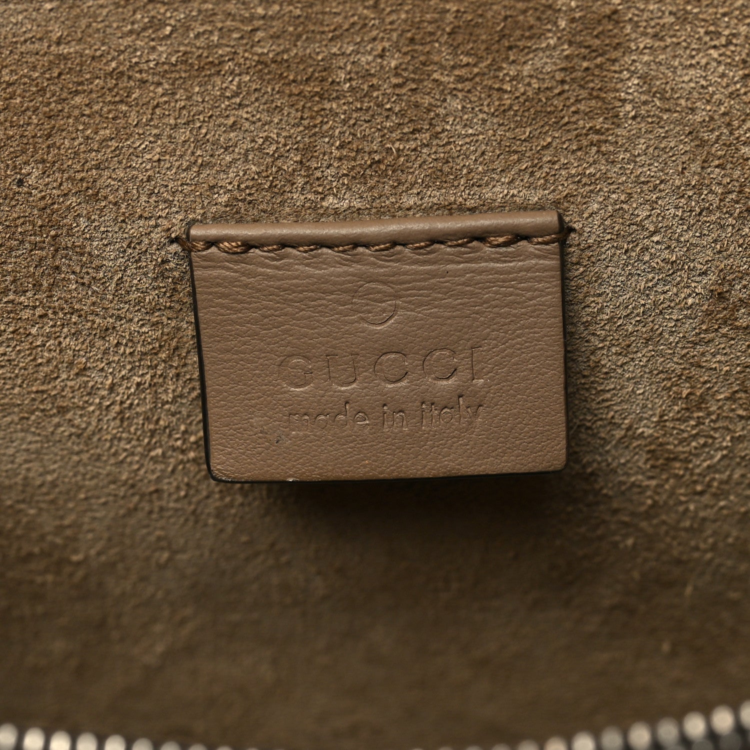 Gucci GG Supreme Monogram Small Dionysus Shoulder Bag Taupe 7 of 13