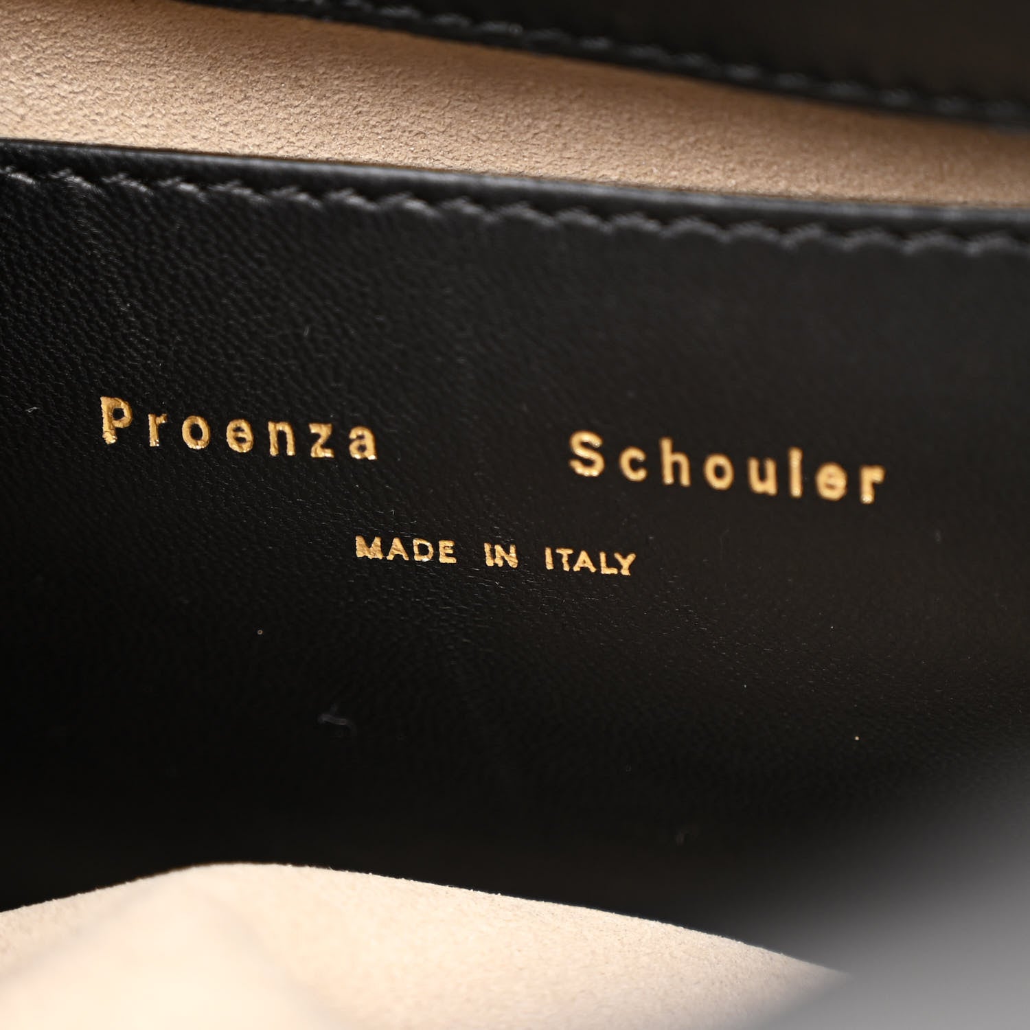Proenza Schouler Lambskin Puffy Tobo Chain Shoulder Bag Black 7 of 11
