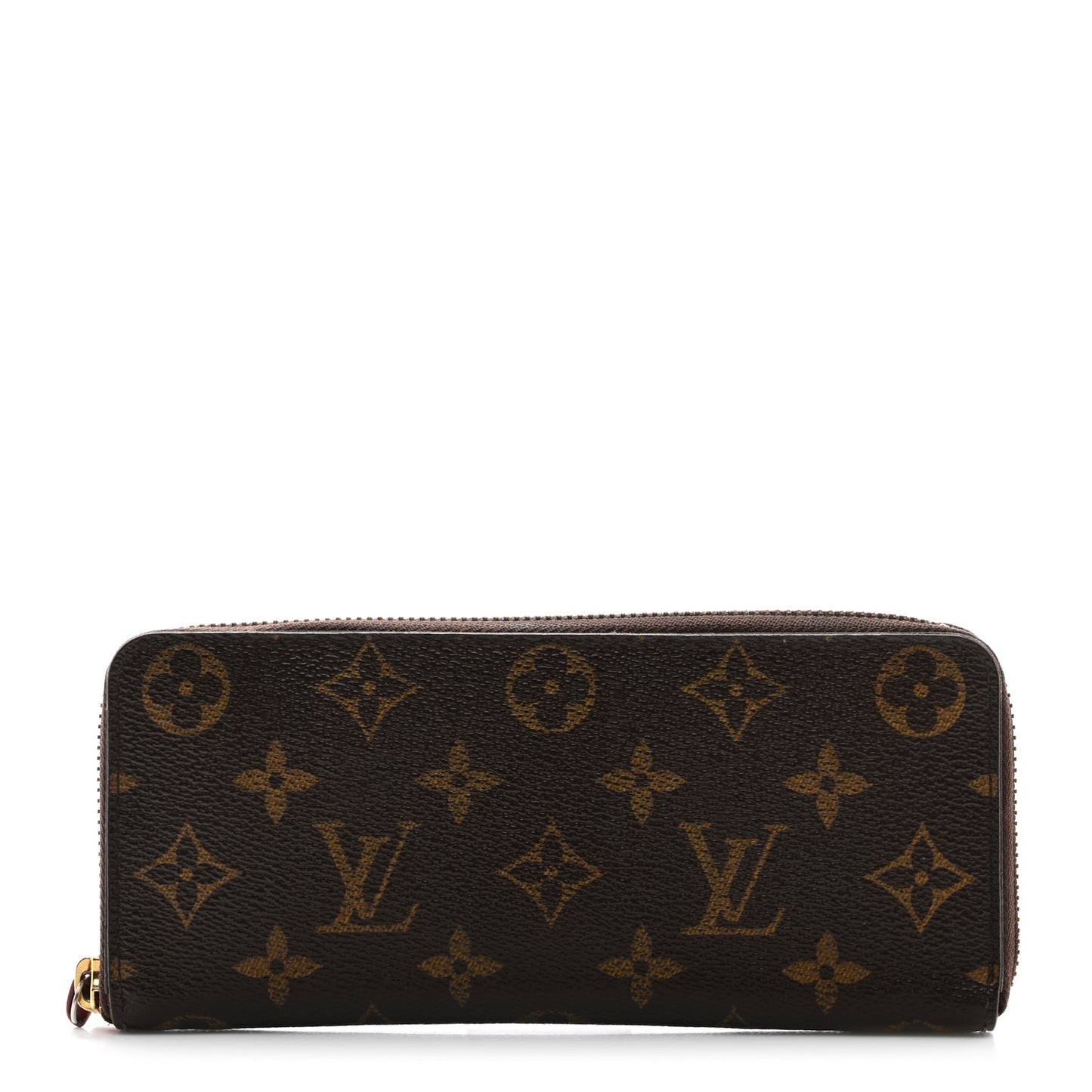 Monogram Clemence Wallet Fuchsia