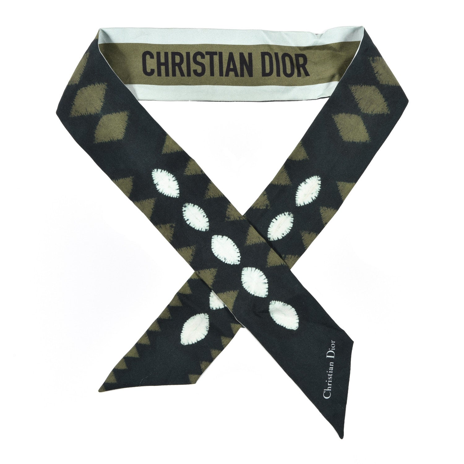 Christian Dior Silk Mitzah Scarf Multicolor 1 of 3