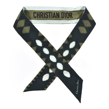 Christian Dior Silk Mitzah Scarf Multicolor 1 of 3