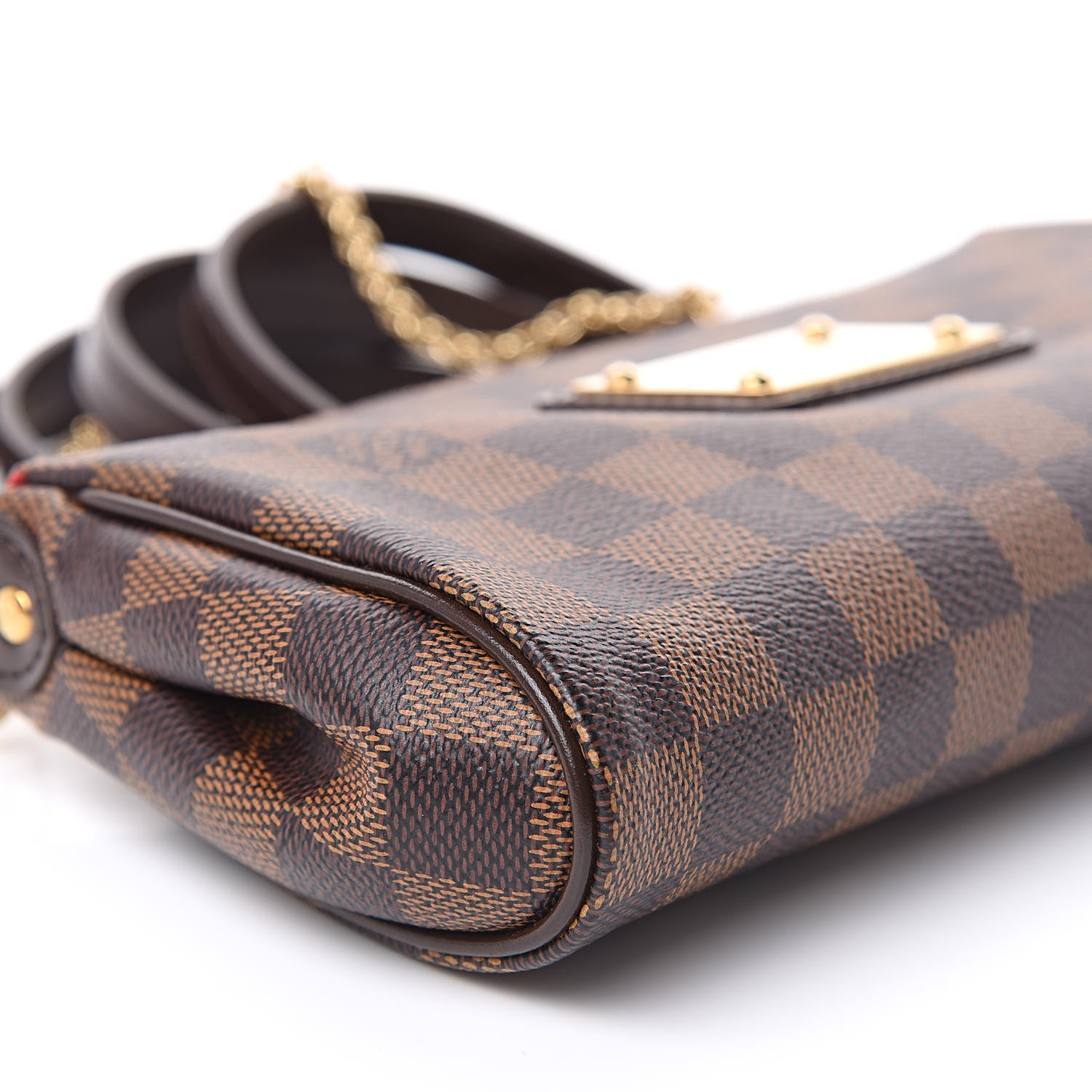 Louis Vuitton Damier Ebene Eva Clutch 8 of 9
