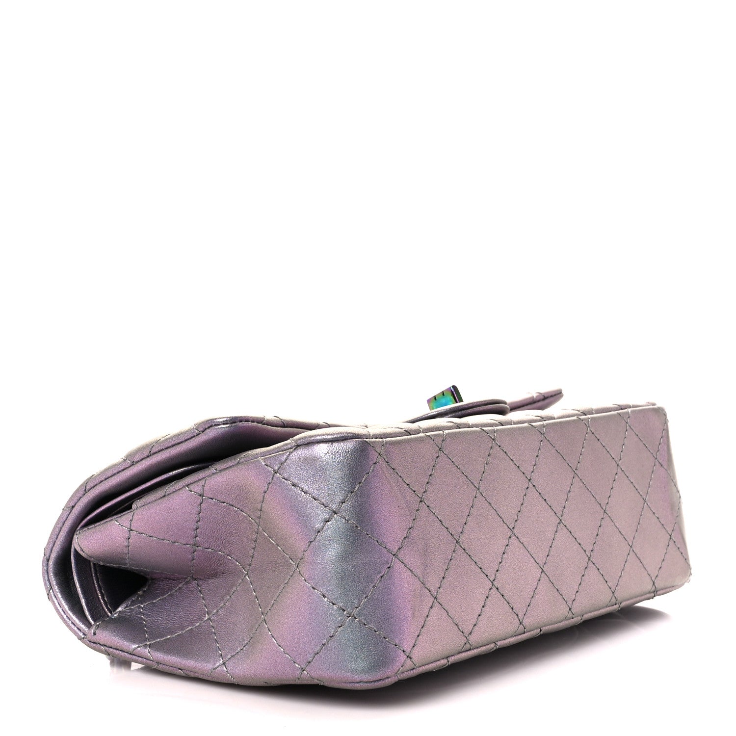 Chanel Iridescent Lambskin Quilted 2.55 Reissue 225 Flap Light Purple 4 of 11