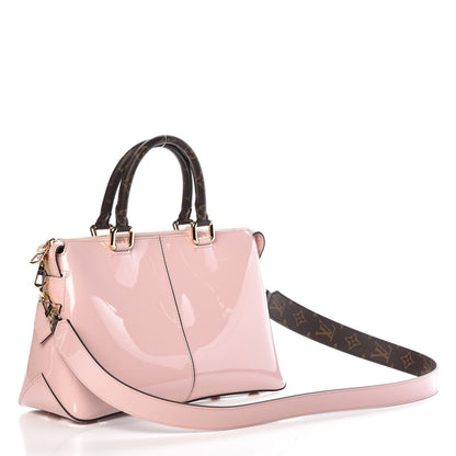 Louis Vuitton Patent Calfskin Miroir Tote Rose Ballerine 3 of 9
