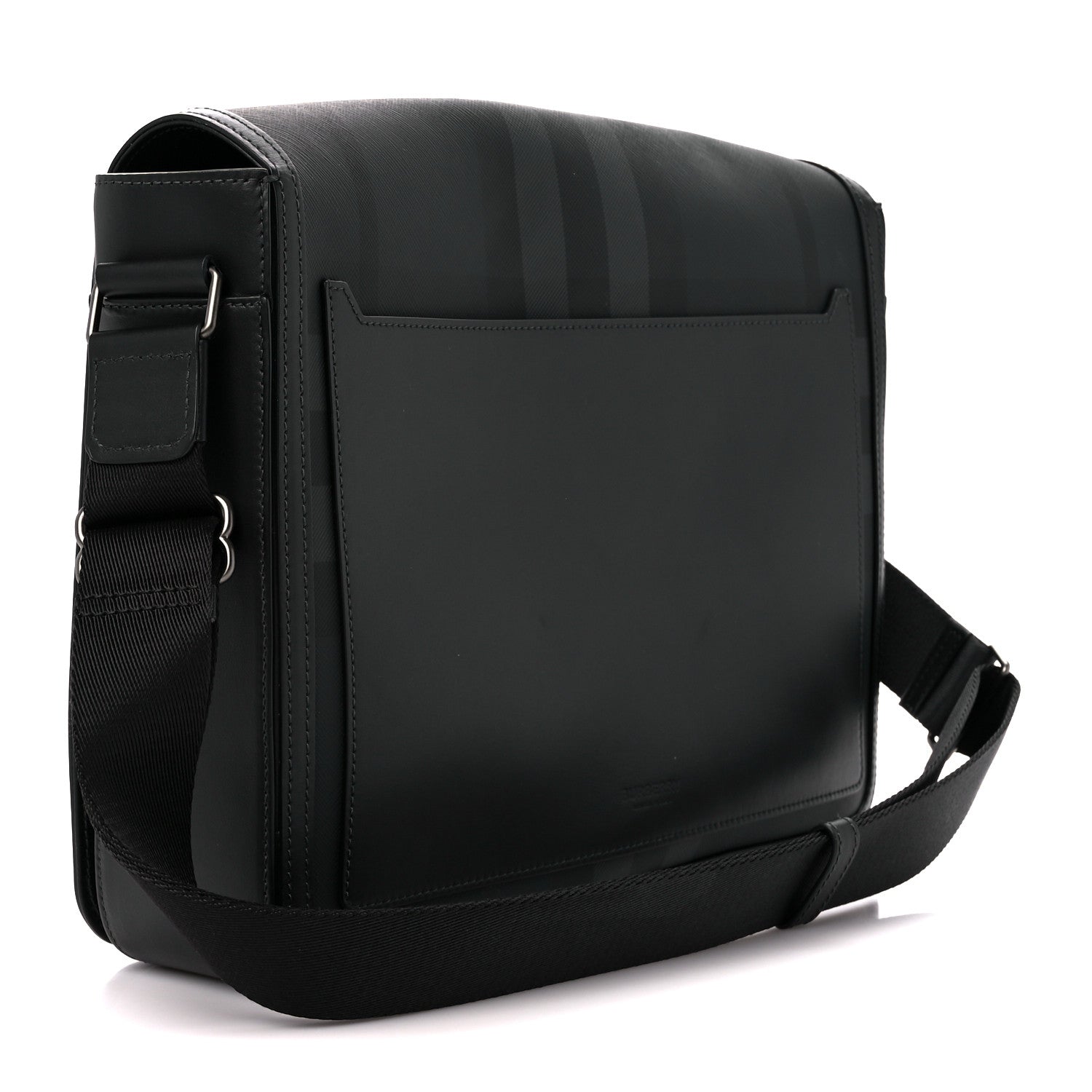 Burberry London Check Alfred Messenger Charcoal 3 of 11