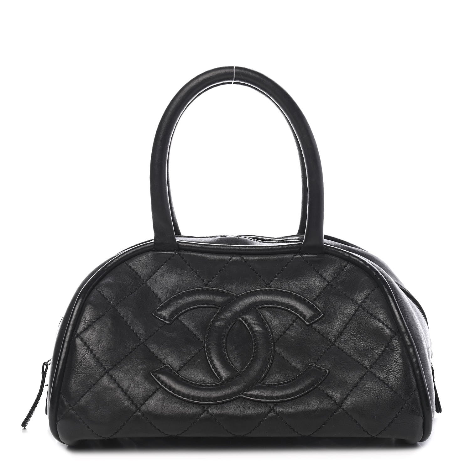 Chanel Caviar Quilted Small Bowler Black 1 of 9