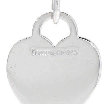 Tiffany Sterling Silver Heart Tag Toggle Necklace 4 of 5
