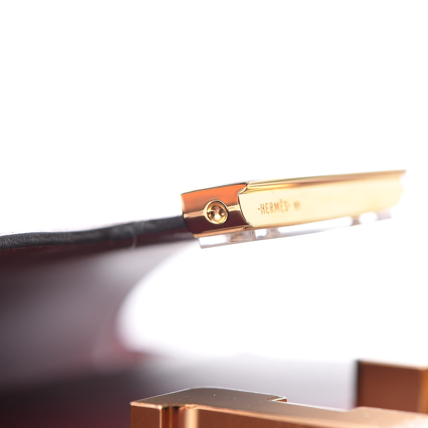 Hermes Veau Monsieur Constance 18 Rouge H 19 of 21
