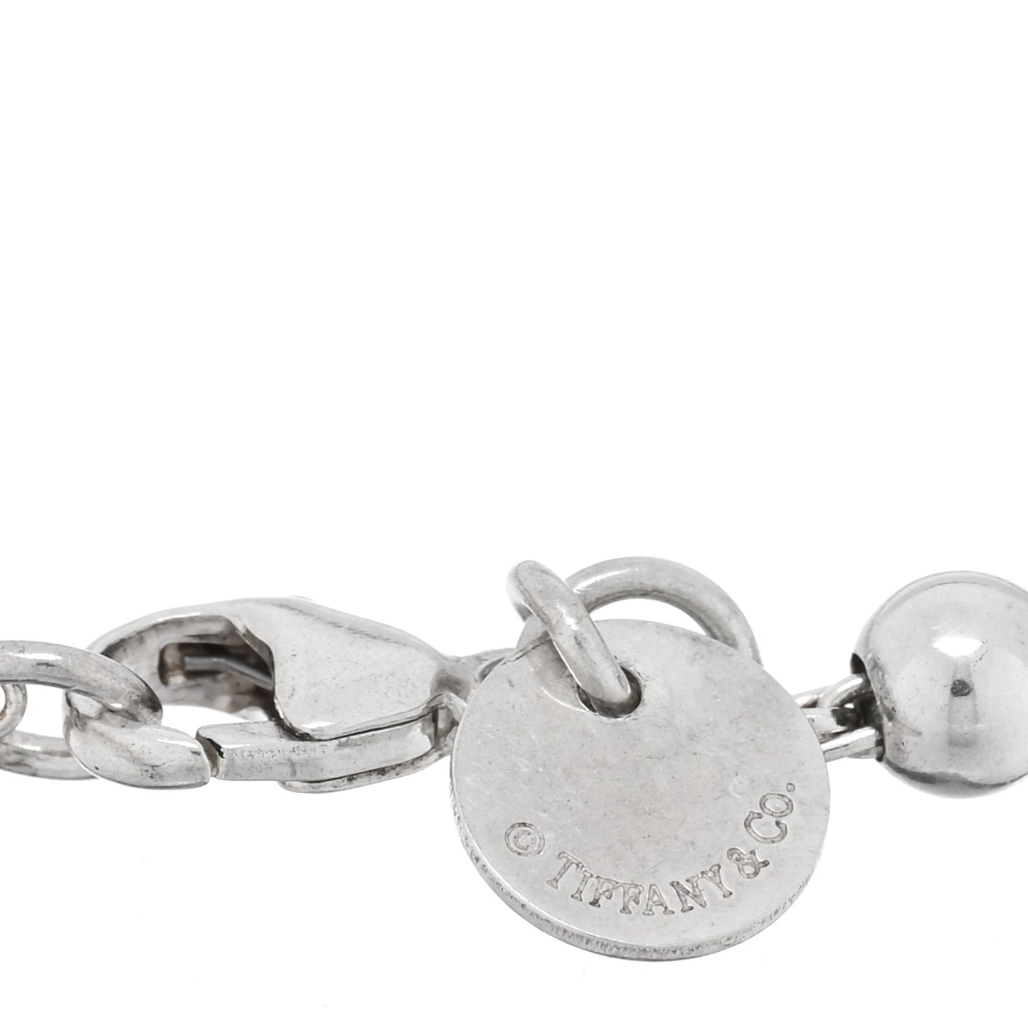 Sterling Silver 4mm Bow Bead Bracelet