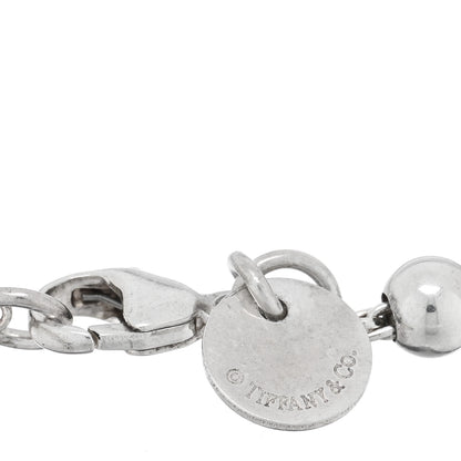 Tiffany Sterling Silver 4mm Bow Bead Bracelet 3 of 3