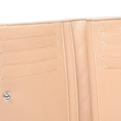 Chanel Lambskin Quilted Compact Wallet Beige 16 of 16