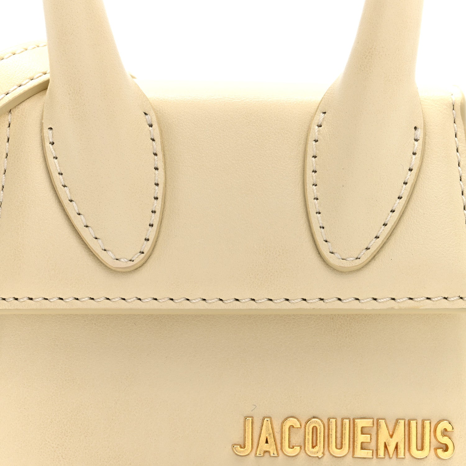 Jacquemus Smooth Calfskin Le Chiquito Ivory 7 of 9