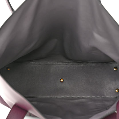 Salvatore Ferragamo Calfskin Large Sookie Satchel Purple 5 of 9